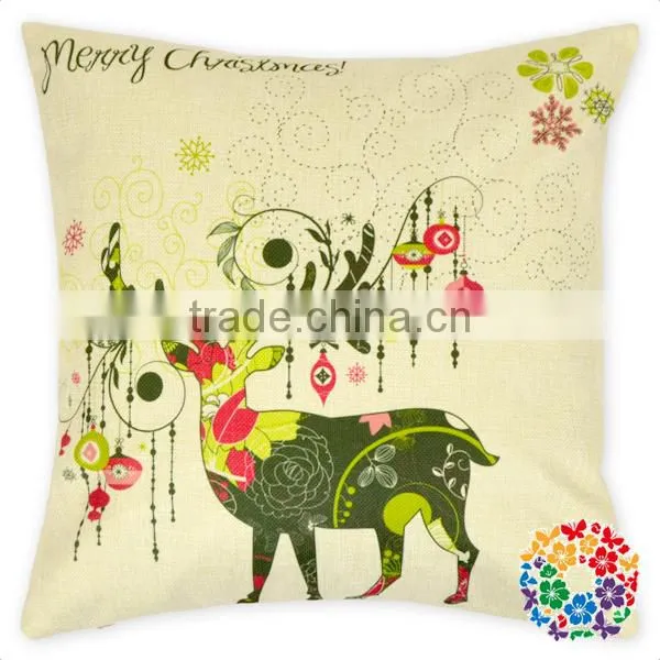 Bulk Wholesale Ship Fast in Stock Funny Christmas Home Decorative Washable Pillow Case photo-2