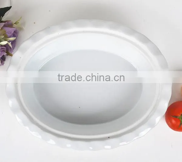 11.5" Oval Ceramic Baking Sheet With Lid photo-2