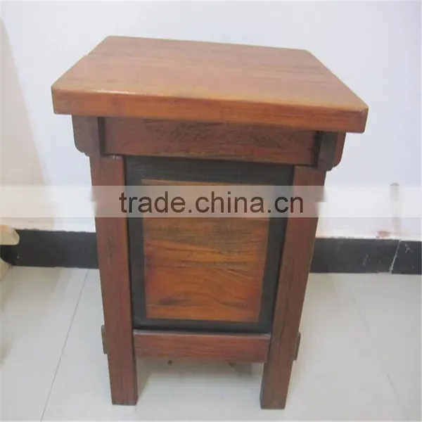 Small Wooden Square Stool/Chair/Bench for Living Room Bedroom photo-2