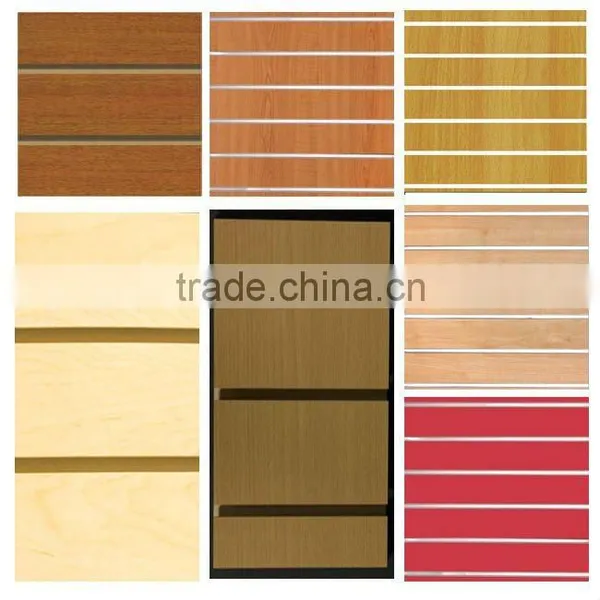Custom Made Slatwall Display/ Manufacturer With 20years Experience/ Advanced Machine