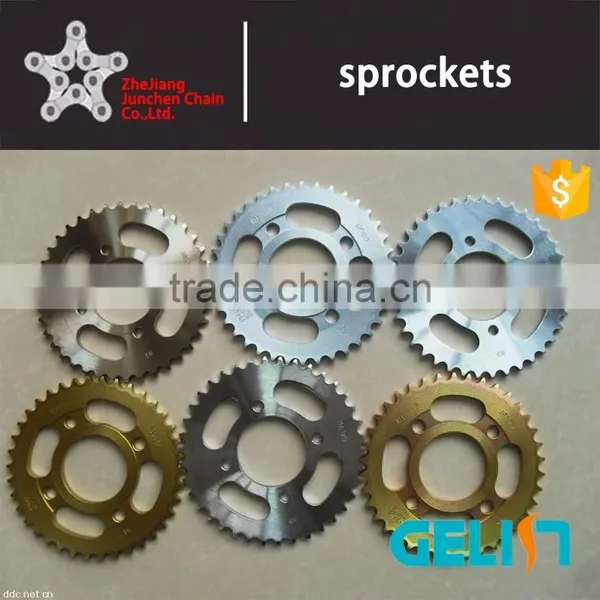 CD70 OEM Color Packing Box Motorcycle Driving Chain and Sprocket Kits photo-3