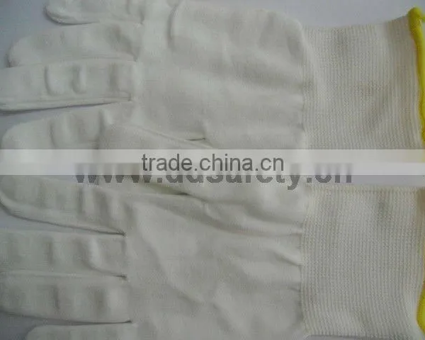 DDSAFETY 2017 Hot Selling Working Safety Gloves13 Gauge White Nylon Gloves photo-3