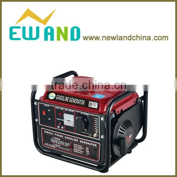 2 Stroke 450W-750W Aluminium/copper Recoil Start With Frame 950 Gasoline 0.5kva Generator photo-2