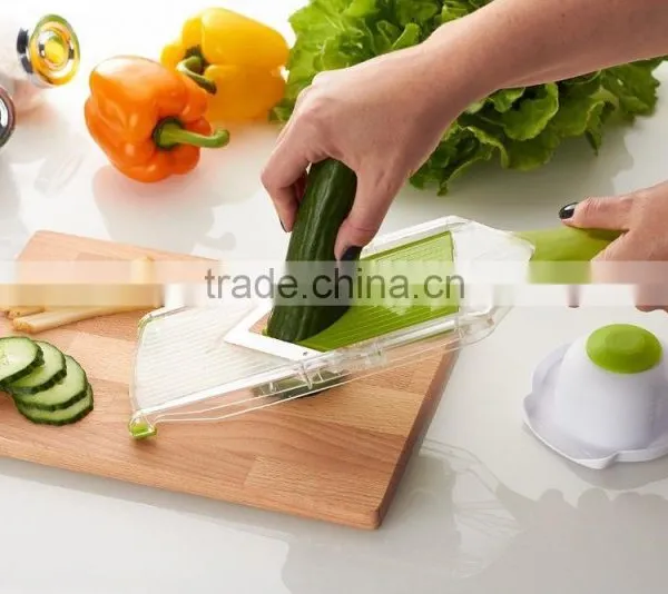 The Professional Mandoline Slicer Cutter Grater Steel V-Blade Guard Fruit Fries Cook photo-6