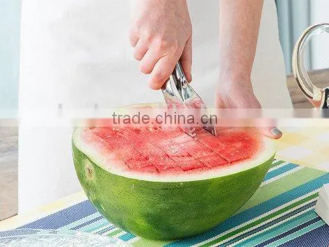 Amazon Hot Sell Stainless Steel Melon Baller and Watermelon Slicer photo-2