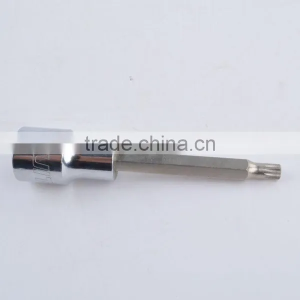 12.5mm Twelve Points Screwdriver Bit Socket,1/2" Twelve Points Bit Socket 100mm Length,12.5mm Twelve Points Drive Bit Socket photo-4