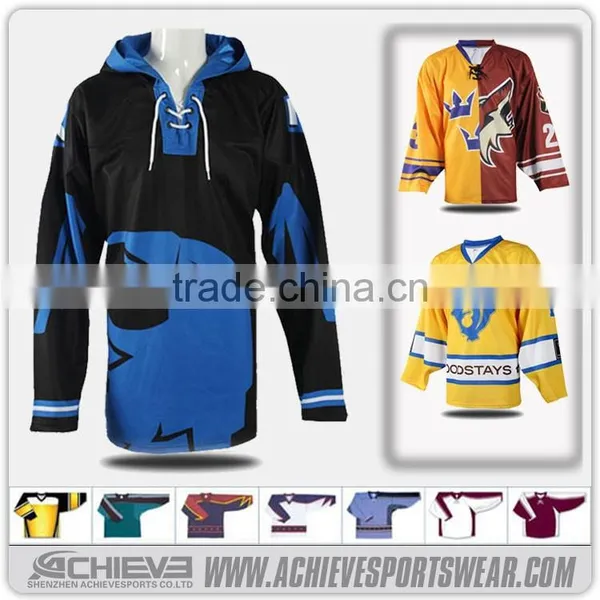 Sublimation Hockey Jerseys Custom Training Hockey Wear Team Bespoke Hockey Uniforms photo-5