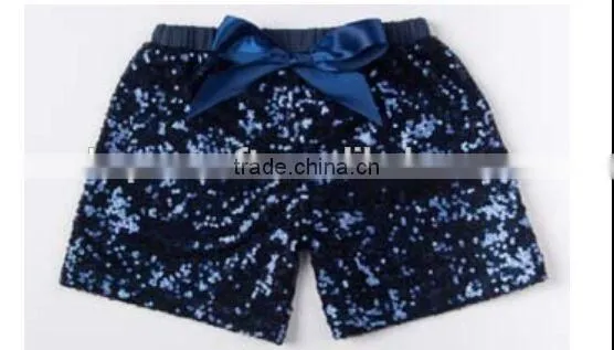 China Product and Factory Direct Sale Wholesale Cotton Sequin Sparkle Shorts for Baby Kids for Sports photo-5
