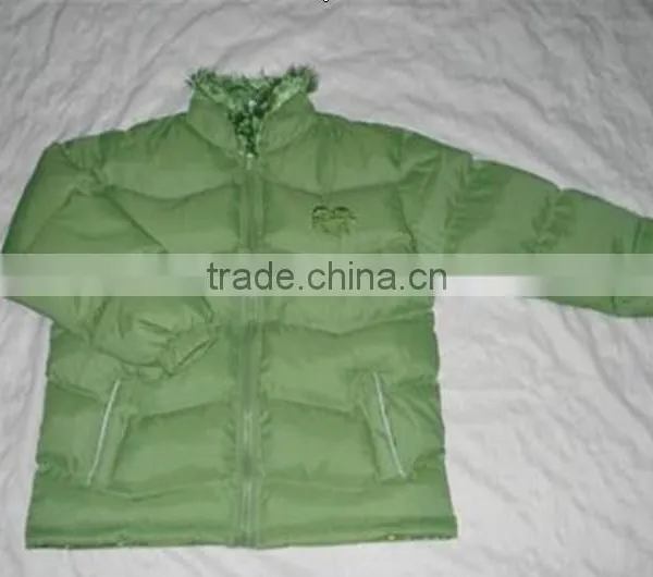 Girls' Padding Jacket In Stock photo-4