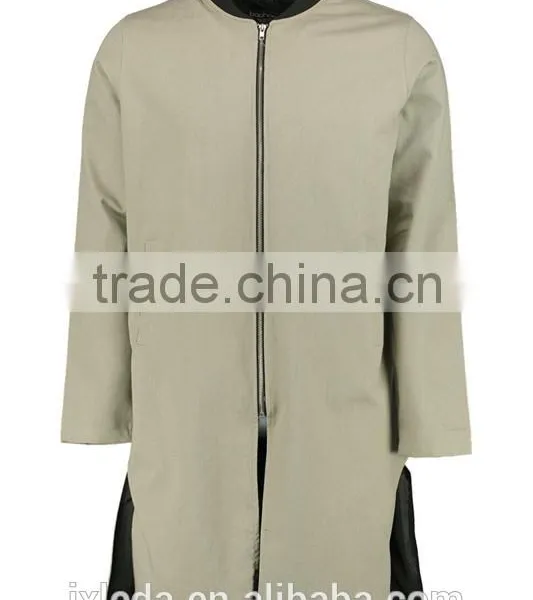 Custom Long Sleeves Mens Zipper-up Winter Thick Jersey Jackets photo-4