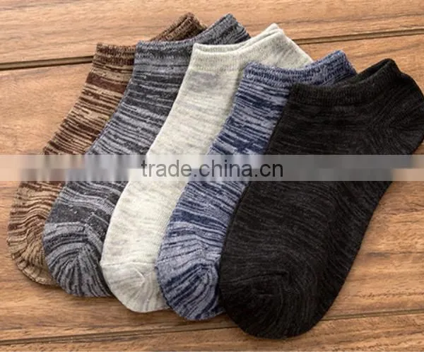 Zm40607b New Model Strpe Design Men's Low-cut Liners Socks photo-3