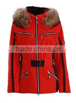 New Design Women Nylon Colourful Snow Ski Jacket photo-5