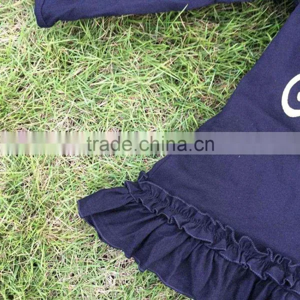 Black 2-7t FALL/Winter Kids OUTFITS Crown Gold Dress Girls Hot Sell Cute Clothes Kids With Matching Headband photo-4
