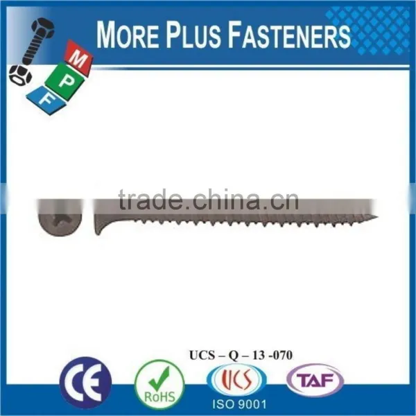 Made in Taiwan Carbon Steel Phillips Bugle Head Gray Phosphate Sharp Point Drywall Screw photo-4