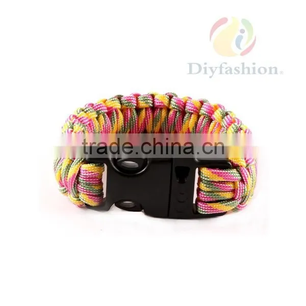 Fashion Double Braided Paracord Twisted Cord For Bracelet PV6020-9 photo-2