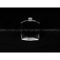 Customized 100ml Hot Stamping Clear Perfume Glass Bottles and Jars