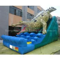 SL-1314 Vivid Crocodile Giant Inflatable Slide photo-2