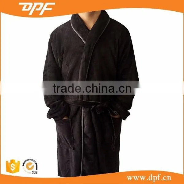 Promotion Cheap Stock Coral Fleece Bathrobe From China Manufacture