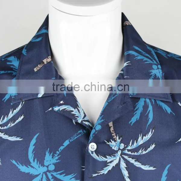 Latest Customized Hawaiian Printed Beach Shirts for Men photo-2
