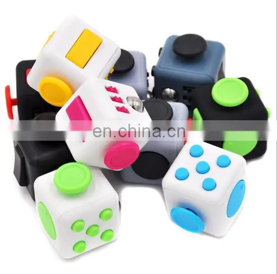 2017 Activity Fidget Cube Out of Stress Fun Toy Cute Antistress Cube Finger photo-3
