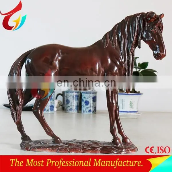 Attractive Lifelike Fiberglass Well Painted Horse photo-2