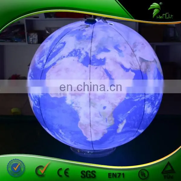 Colorful LED Inflatable Lighting Earth, Good Earth Lighting Bulbs photo-2