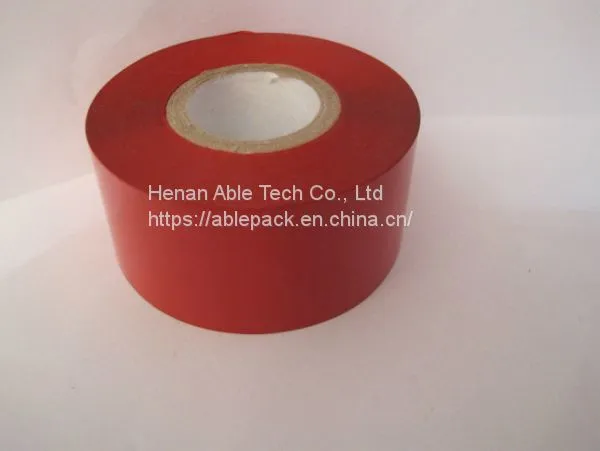 Red Hot Stamping Foil 25x122m for Paper , Plastic to Print the Batch Number photo-3