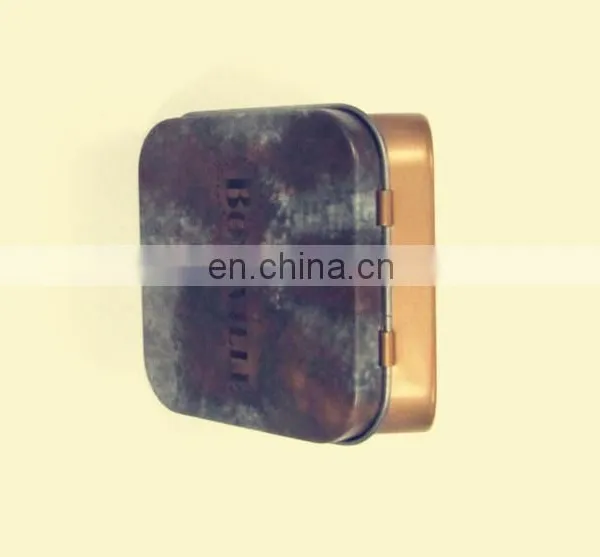 Hot Sale Small Condom Tin Box With Hinge photo-3