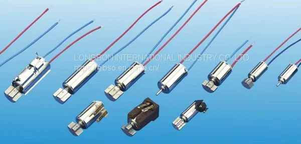 Cylindrical Vibration Motor Vibrator Carbon Brush Micro Motor LD0408AL4-H20 photo-2