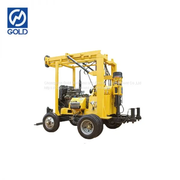 Hydraulic Core Drilling Rig Machine With Mud Pump&Gear Pump photo-3