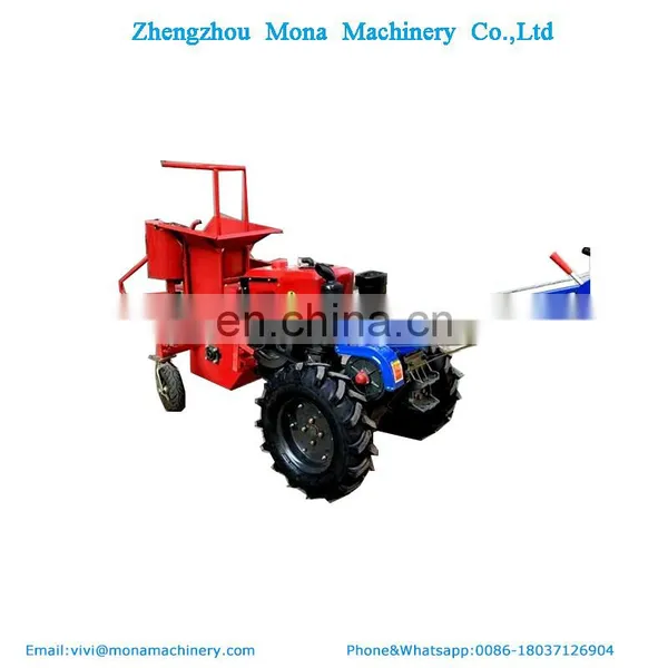 Small Hand Push Single Row Corn Harvester Matched With 12Hp Tractor photo-4