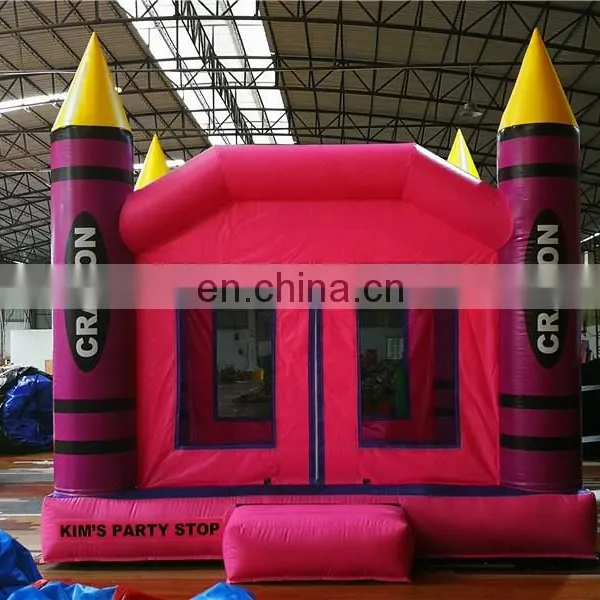 0.55mm PVC Commercial Inflatable Bounce House Kids Jumping Castle For Sale photo-5