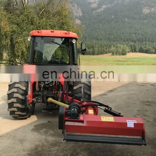 China 15-55hp Farm Machinery Small Tractor Side 3 Point PTO Hydraulic Verge Mulcher Flail Mower photo-4