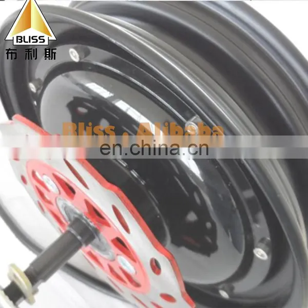 Manufacturers Supply 1500W Brushless DC Wheel Hub Spoke Motor Electric Bike Modified Motor Brushless Hub Motor photo-6
