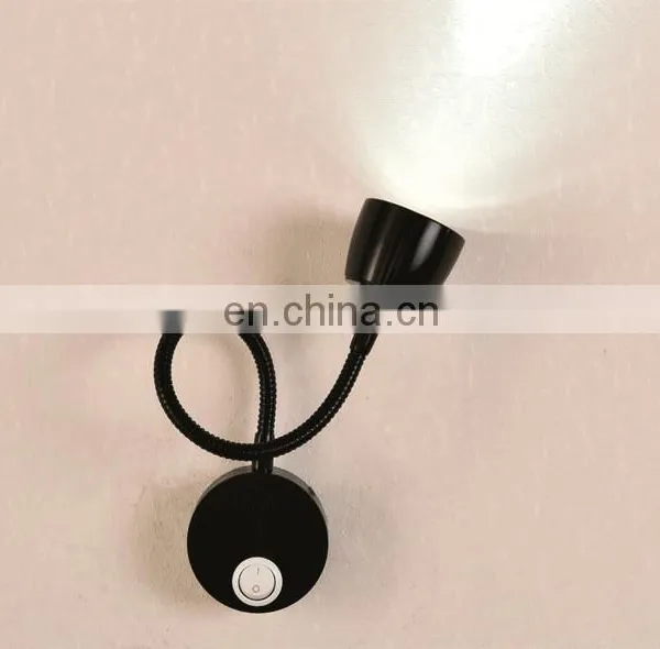 Flower Like No Wiring Wall Lamp With Chrome And Black Colour Hot Welcome Reading Lamp Bed Wall Factory Wall Lamp Designs photo-5