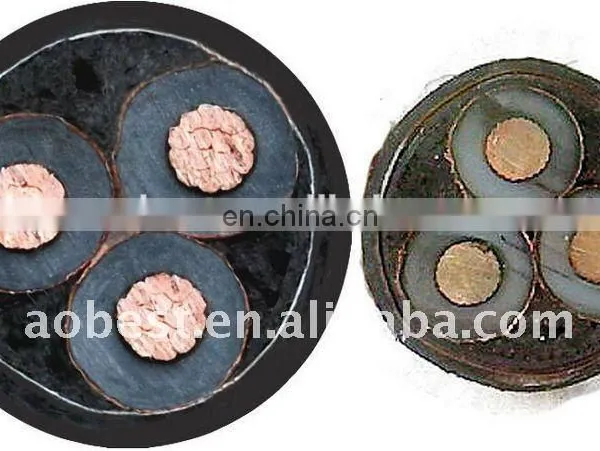 High Voltage 20KV Grounding Electric Power Cable for Africa photo-2