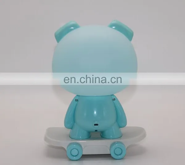 Hight Quality Plastic Touch Lamp for Bedrooms Living Room Portable Table Bedside Lamps photo-5