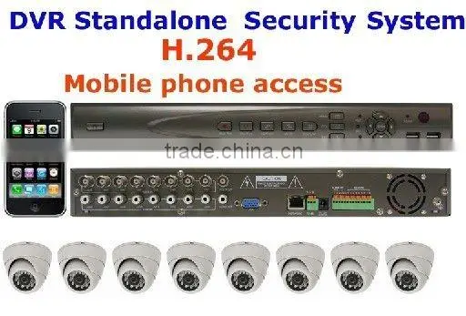 h.264 network dvr video surveillance system