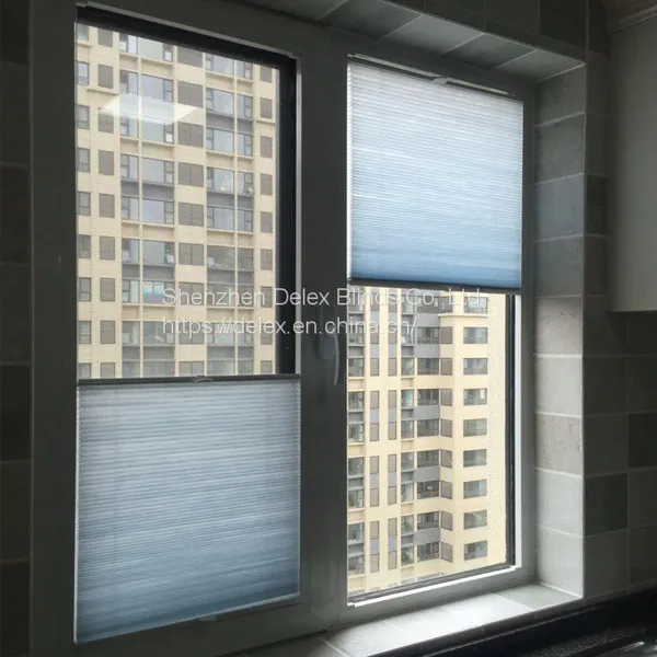 Honeycomb Blinds With Cordless Top Down Bottom up System photo-2
