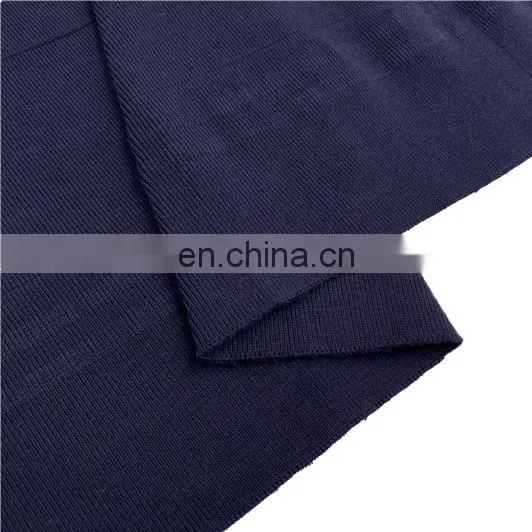 Comfortable High Elastic Polyester 1*1 Flat Knit Rib Brand Womens Ribbed Knit Top photo-3