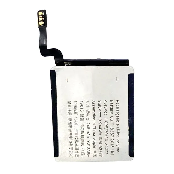 245mAh Rechargeable Batteries A2277 For Apple Watch Series 5 S5 40mm Cell Phone Parts photo-2