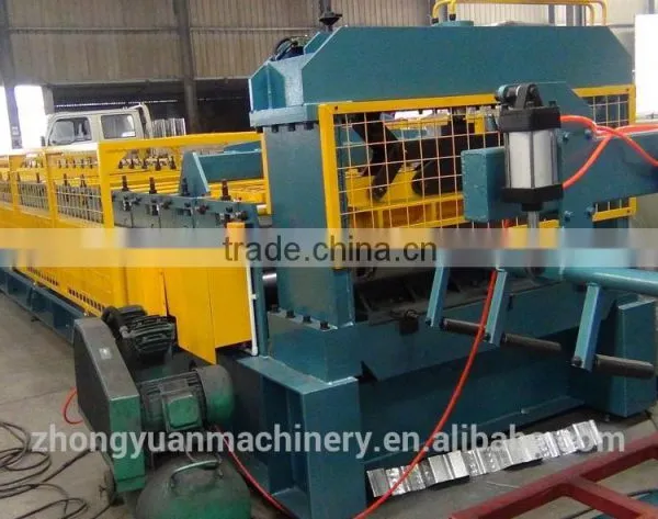 Steel Floor Deck Roll Forming Machine With Auto Stacker photo-3