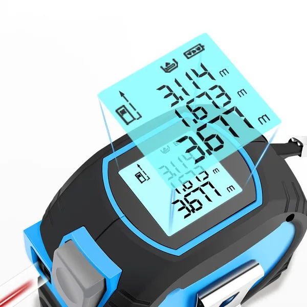 40M Laser Distance Meter With 5M Tape Measure photo-5
