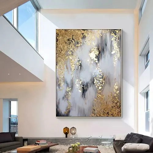 Custom Modern Oil Painting Canvas Pure Hand-painted Impression Oil Painting Home Art