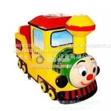 Guangdong Zhongshan Tai Le Tour Indoor and Outdoor Self-service Coin-operated Rocking Car Rocking Machine Small Video Game Video Screen Game Thomas Locomotive Amusement Equipment photo-2