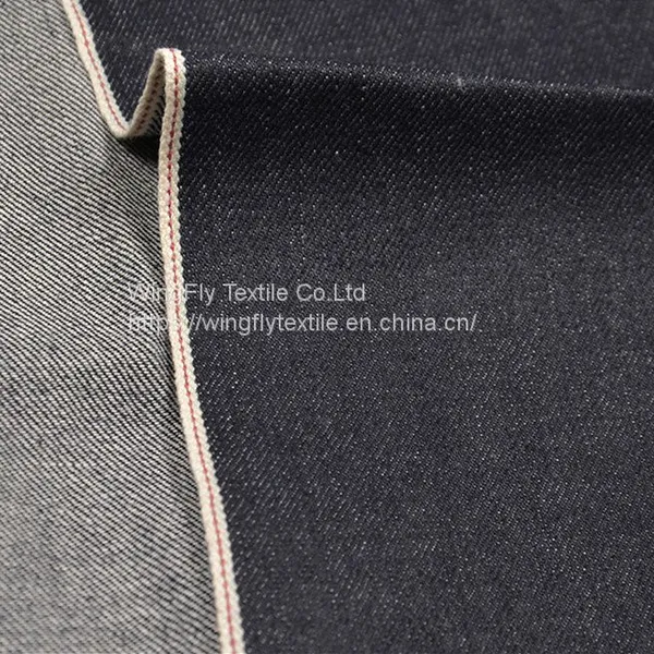 11.5oz Selvage Cotton Slub Denim Twill Fabric Selvedge Denim Jeans Manufacturer W284123 photo-2