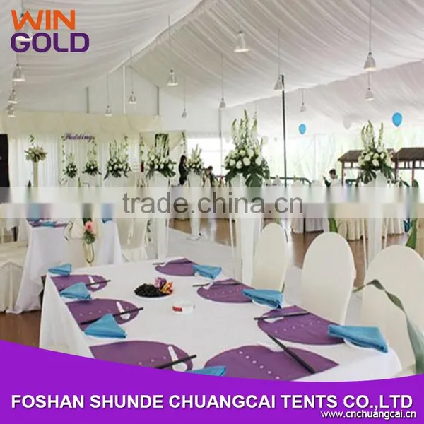 2015 Luxury Party Wedding Big Aluminum Dubai Tents for Sale photo-4