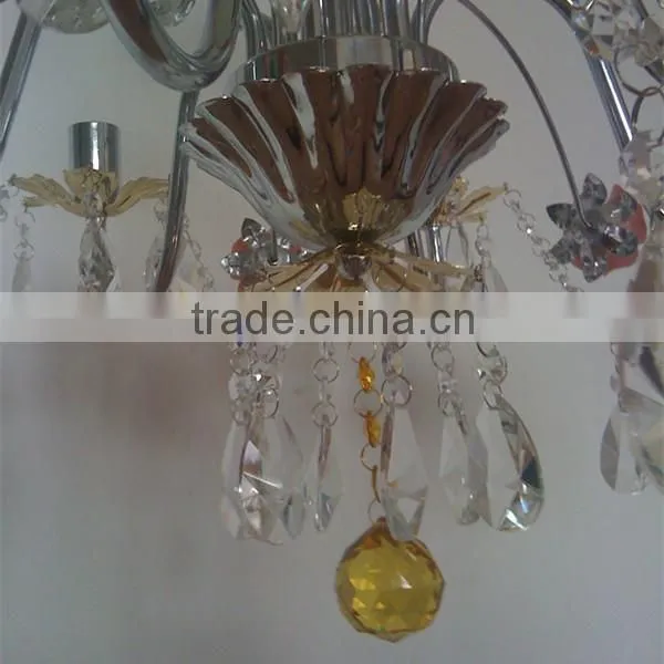Modern Ceramics Flower Crystal Chandelier photo-5