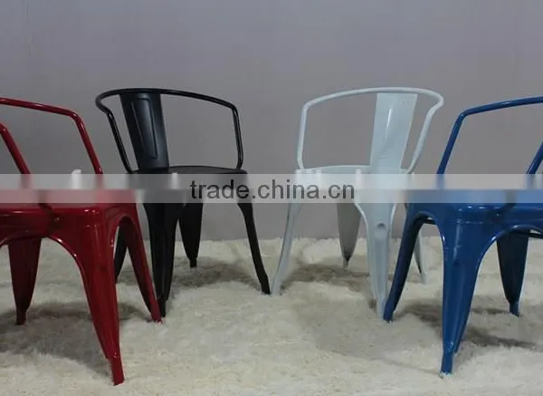Metal Furniture High 72cm Colorful Restaurant Chair photo-2