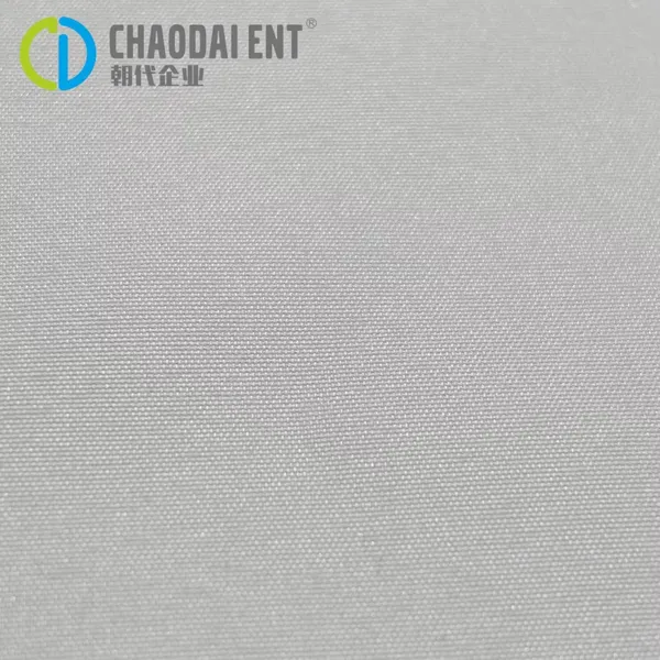 Certified by GRS 240T White Dyeing 100%RPET Recycled Polyester Pongee Fabric for Lining Fabric Hairdressing Bibs Umbrellas photo-4